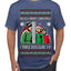 I Triple Dog Dare Ya Merry Story Ugly Christmas Sweater Men's T-Shirt