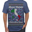 Buon Natale e Felice Anno Nuovo! Merry Christmas and Happy New Year Ugly Christmas Sweater Men's T-Shirt