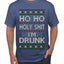 Ho Ho I'm Drunk, Funny Humor Christmas Unisex Sweater, Ugly Christmas Sweater Men's T-Shirt