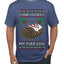 She Loves my Yule Log, Ugly Christmas Sweater Men's T-Shirt