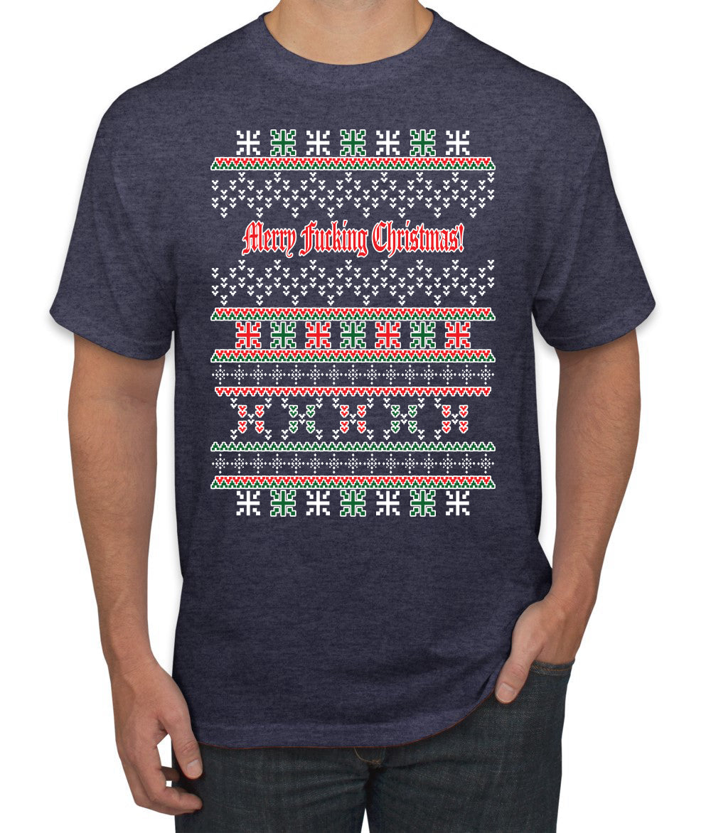 Merry Fucking Christmas Men's Graphic T-Shirt