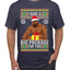 I Have A Big Package Meme Barry Wood Ugly Christmas Sweater Men's Graphic T-Shirt