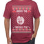 Under The Missle Toe Ugly Christmas Sweater Men's T-Shirt