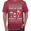 Pour Me Some Holiday Cheer Ugly Christmas Sweater Men's T-Shirt