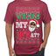 Where My Ho's At? Ugly Christmas Sweater Men's T-Shirt