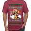 Gonna Party Like It's My Birthday Jesus Ugly Christmas Sweater Men's T-Shirt