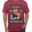 Beginning To Look Like You Miss Us Trump Carlson 24 Ugly Christmas Sweater Men's T-Shirt