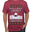 Have a Holly Jawlly Christmas, Cute Shark, Ugly Christmas Sweater Men's T-Shirt