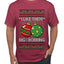 Big and Bobbing, Funny Ugly Christmas Sweater Unisex Men's T-Shirt