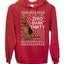 Zero Bark Thirty Funny Dog Xmas Ugly Christmas Premium Graphic Hoodie Sweatshirt