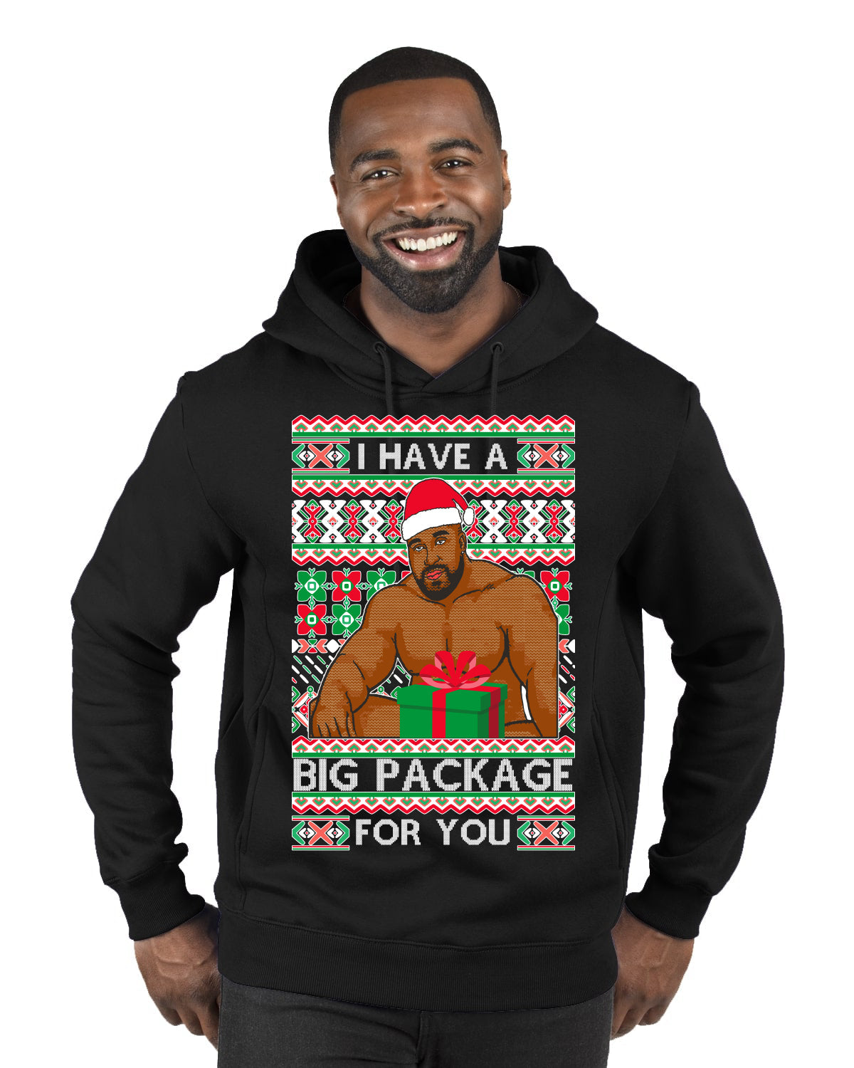 I have a Big package Meme Barry Wood  Ugly Christmas Sweater Premium Graphic Hoodie Sweatshirt