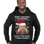 Merry Christmas to Everyone Except Carole Baskin Ugly Christmas Sweater Premium Graphic Hoodie Sweatshirt