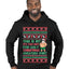 Santa Too Hot For Sweaters Shirt Ugly Christmas Sweater Premium Graphic Hoodie Sweatshirt