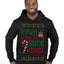 It's Not Going to Suck Itself Funny Candy Cane Ugly Christmas Sweater Premium Graphic Hoodie Sweatshirt