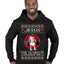 Jesus the Ultimate Deadlifter Funny Ugly Christmas Sweater Premium Graphic Hoodie Sweatshirt