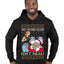 That Santa Mother F Isn't Real Ugly Christmas Sweater Premium Graphic Hoodie Sweatshirt
