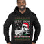 Hunter Let It Snow Biden Ugly Christmas Sweater Premium Graphic Hoodie Sweatshirt