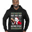 Friday Hood Santa  Ugly Christmas Sweater Premium Graphic Hoodie Sweatshirt