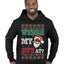 Where My Ho's At? Ugly Christmas Sweater Premium Graphic Hoodie Sweatshirt