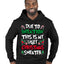 Due To Inflation This Is My Ugly Christmas Sweater Ugly Christmas Sweater Premium Graphic Hoodie Sweatshirt
