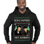 Escaped Bandits Classic Home Holiday Movie Ugly Christmas Sweater Premium Graphic Hoodie Sweatshirt