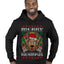 Merry Krampus Santa Folklore Figure Horror Ugly Christmas Sweater Premium Graphic Hoodie Sweatshirt