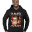 Santa Claus Bootleg Rap Music Style Ugly Christmas Sweater Premium Graphic Hoodie Sweatshirt