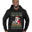 Santa Saw Your Search History, Funny Internet Humor, Ugly Christmas Sweater Premium Graphic Hoodie Sweatshirt