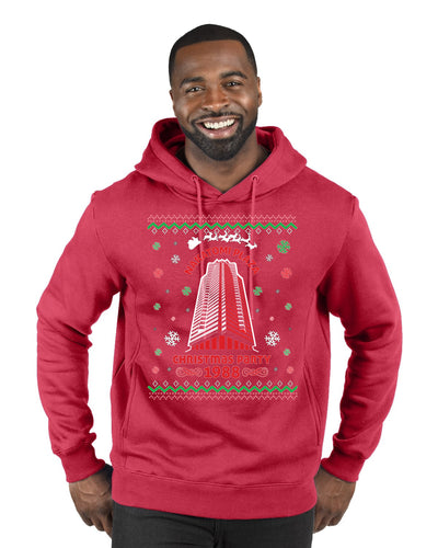Nakatomi Plaza Christmas Party 1988 Ugly Christmas Sweater Premium Graphic Hoodie Sweatshirt
