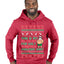 Santa Too Hot For Sweaters Shirt Ugly Christmas Sweater Premium Graphic Hoodie Sweatshirt