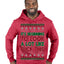 It's Beginning to Look a Lot Like Fuck This Funny Ugly Christmas Sweater Premium Graphic Hoodie Sweatshirt