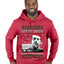 Hunter Let It Snow Biden Ugly Christmas Sweater Premium Graphic Hoodie Sweatshirt