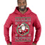 Always Shooting For The Naughty List Ugly Christmas Sweater Premium Graphic Hoodie Sweatshirt