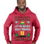 Cotton Headed Muggins Christmas Movie Quote  Ugly Christmas Sweater Premium Graphic Hoodie Sweatshirt