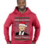 Treason's Greetings Biden President Humor Ugly Christmas Sweater Premium Graphic Hoodie Sweatshirt
