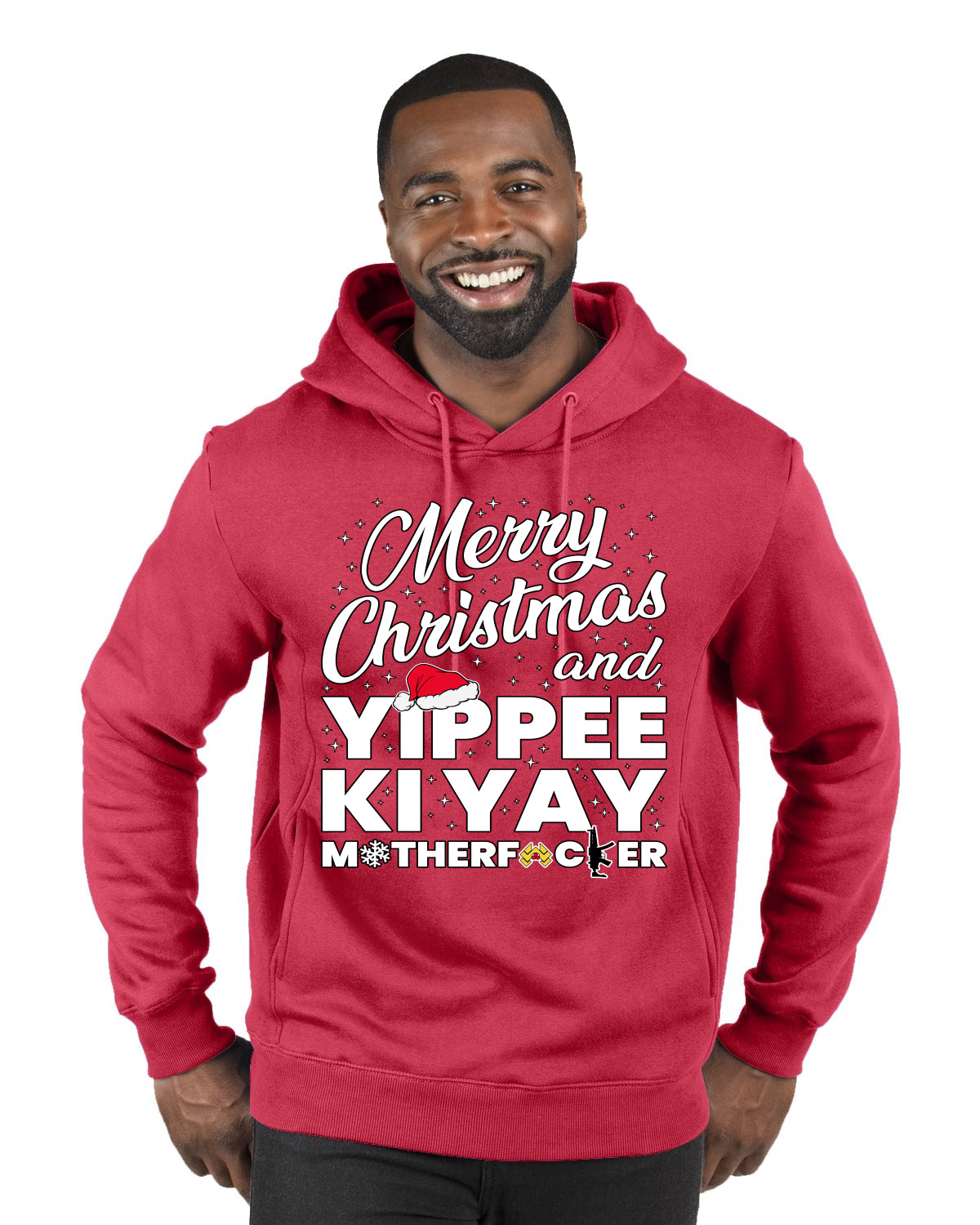 Merry Christmas and Yippee Ki Yay MOFO Christmas Premium Graphic Hoodie Sweatshirt