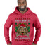 Merry Krampus Santa Folklore Figure Horror Ugly Christmas Sweater Premium Graphic Hoodie Sweatshirt