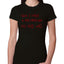 Die Hard Now I Have a Machine Gun Ho ho ho Christmas Womens Slim Fit Junior Tee