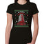 Nakatomi Plaza Christmas Party 1988 Ugly Christmas Sweater Womens Slim Fit Junior Tee