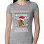 Lisp Believe In Thomthin Thacrifithing Everythin Ugly Christmas Sweater Womens Slim Fit Junior Tee