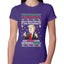 Trump This is the Greatest Ugly Christmas Sweater Womens Slim Fit Junior Tee