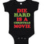 Die Hard is a Christmas Movie Christmas Sweater Baby Creeper Boys Girls Infant Bodysuit