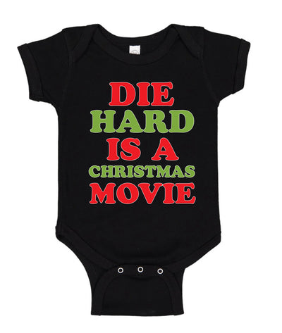 Die Hard is a Christmas Movie Christmas Sweater Baby Creeper Boys Girls Infant Bodysuit