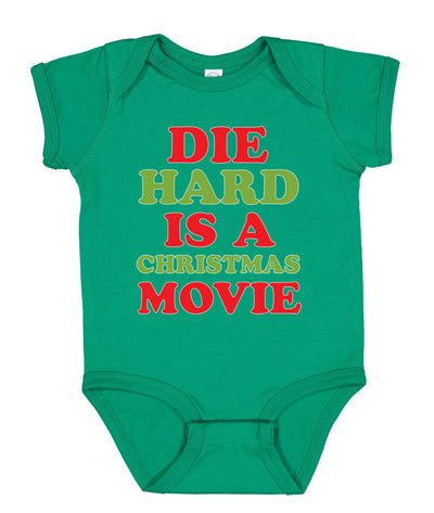 Die Hard is a Christmas Movie Christmas Sweater Baby Creeper Boys Girls Infant Bodysuit