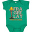 FRA-GEE-LAY Leg Lamp Story Ugly Christmas Sweater Baby Creeper Boys Girls Infant Bodysuit