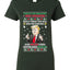 Trump This is the Greatest Ugly Christmas Sweater Womens Graphic T-Shirt
