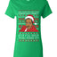 Christmas Spirit I'll Help You Find It Stanley Hudson Ugly Christmas Sweater Womens Graphic T-Shirt