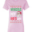 Where my Hos At Santa Funny Ugly Christmas Sweater Womens Graphic T-Shirt