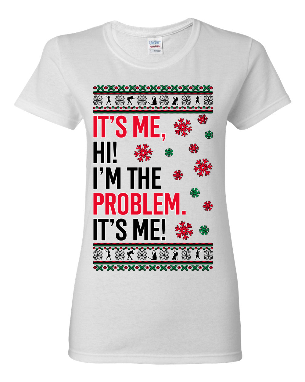 In My Era Movie Christmas Outfit  Ugly Christmas Sweater Womens Graphic T-Shirt
