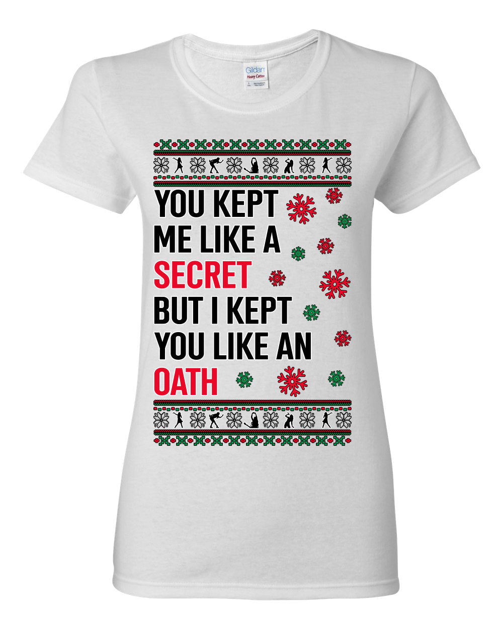 In My Era Movie Christmas Outfit  Ugly Christmas Sweater Womens Graphic T-Shirt